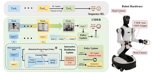 CIDER continual learning overview
